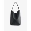 The Row Womens N/s Park Large Leather Tote Bag Dark Pine In Green