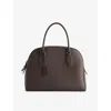 The Row Womens India 12.00 Leather Top-handle Bag Deep Brown Ans In Brown