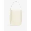 The Row Park Large Leather Shoulder Bag In Ivory