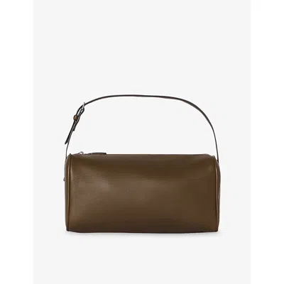 The Row Womens Muschio Ans 90s Leather Shoulder Bag