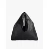The Row Womens Black Pld Bindle Small Leather Bag In Black Pld