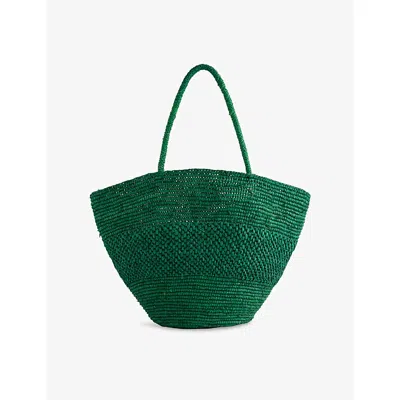 The Row Womens Jelly Ans Emilie Raffia Tote Bag