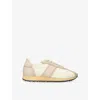 The Row Moveo Fray Detail Sneaker In Neutral