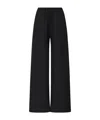 The Row Wool And Cashmere Blended Gala Trousers In Black