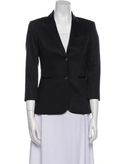 Pre-owned The Row Wool Blazer In Black