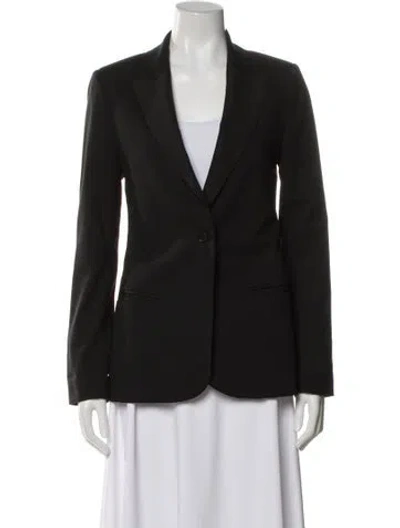 Pre-owned The Row Wool Blazer In Black
