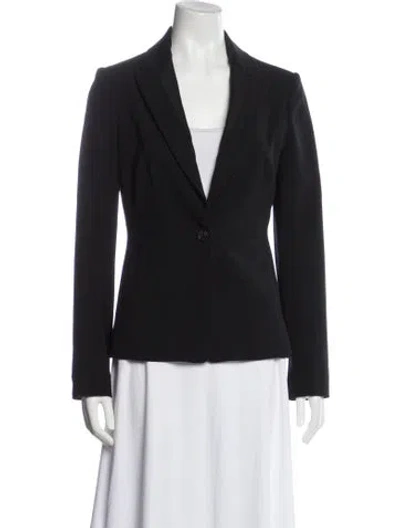 Pre-owned The Row Wool Blazer In Black