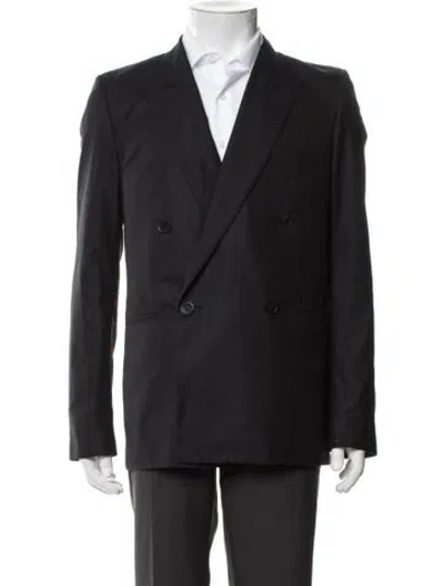 Pre-owned The Row Wool Blazer In Black