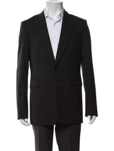 Pre-owned The Row Wool Blazer In Black