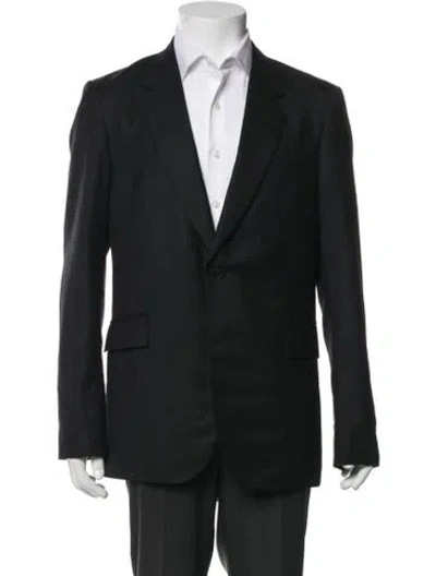 Pre-owned The Row Wool Blazer In Black