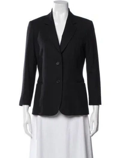 Pre-owned The Row Wool Blazer In Blue