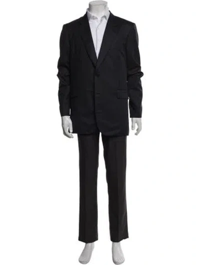 Pre-owned The Row Wool Blazer In Blue