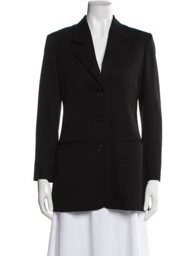 Pre-owned The Row Wool Blazer In Gray