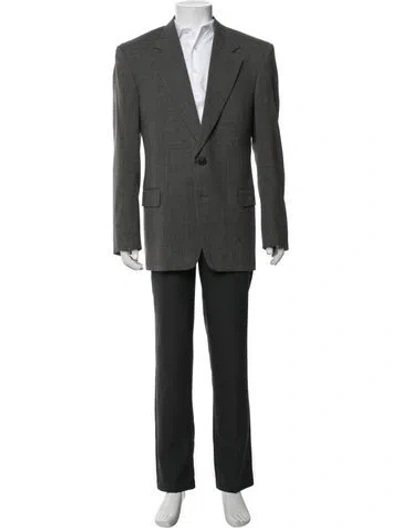 Pre-owned The Row Wool Blazer In Green