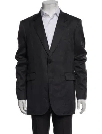 Pre-owned The Row Wool Blazer In Grey
