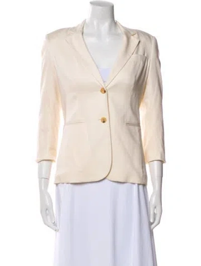 Pre-owned The Row Wool Blazer In Neutral