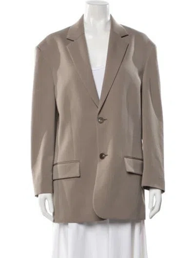Pre-owned The Row Wool Blazer In Neutral