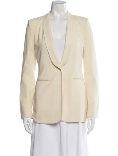 Pre-owned The Row Wool Blazer In Neutrals