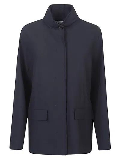 The Row Wool Blend Jacket In Blue