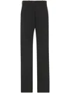 The Row Zuzana Cotton Straight-leg Ankle Pants In Brown