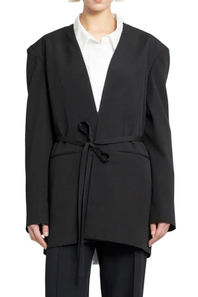 The Row Wool Clio Jacket In Black
