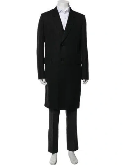 Pre-owned The Row Wool Coat In Black