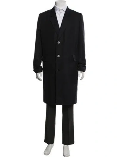 Pre-owned The Row Wool Coat In Black