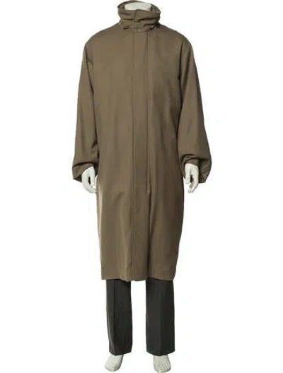 Pre-owned The Row Wool Coat In Brown