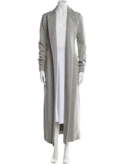 Pre-owned The Row Wool Coat In Gray