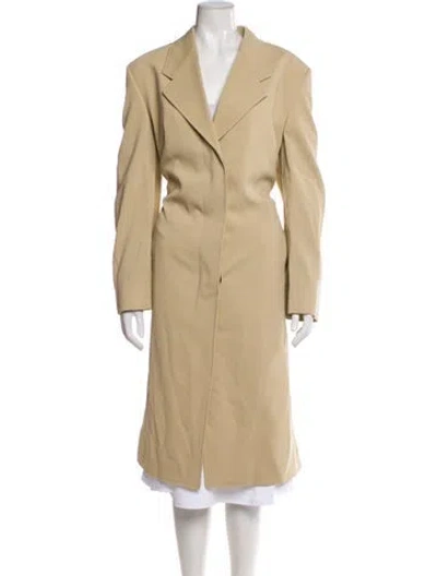 Pre-owned The Row Wool Coat In Neutral