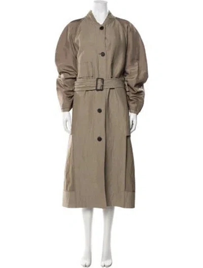 Pre-owned The Row Wool Coat In Neutral