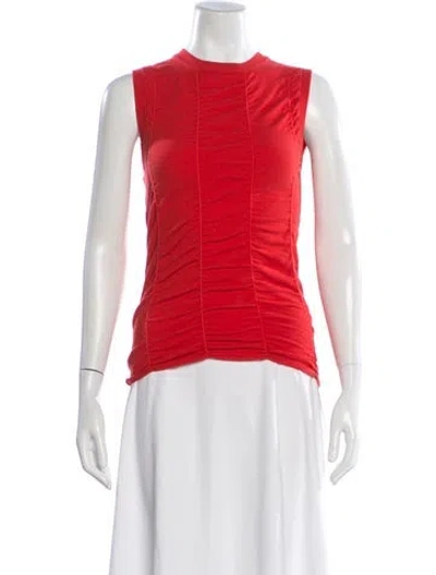 Pre-owned The Row Wool Crew Neck Top In Orange