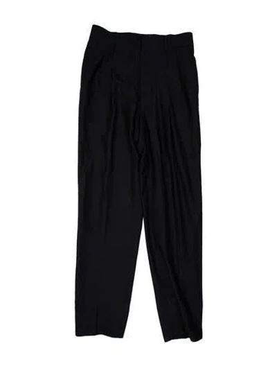Pre-owned The Row Wool Dress Pants In Blue