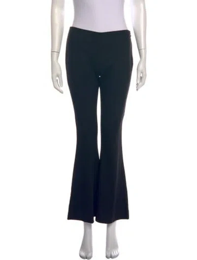 Pre-owned The Row Wool Flared Pants In Black
