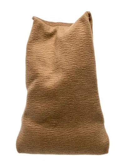 Pre-owned The Row Wool Glove Large In Brown