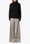 The Row Wool High-neck Sweater In Multi