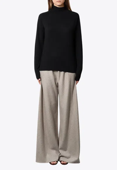 The Row Wool High-neck Sweater In Multi