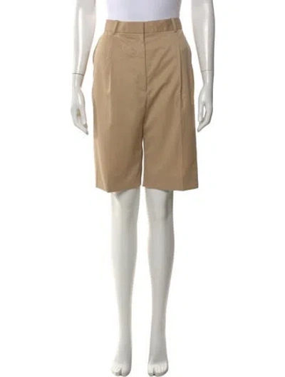 Pre-owned The Row Wool Knee-length Shorts In Neutral