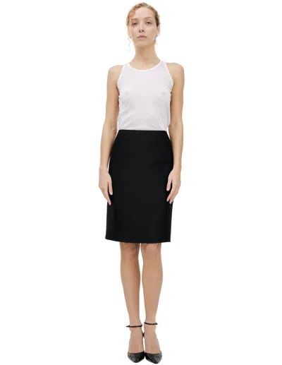 The Row Wool Midi Skirt