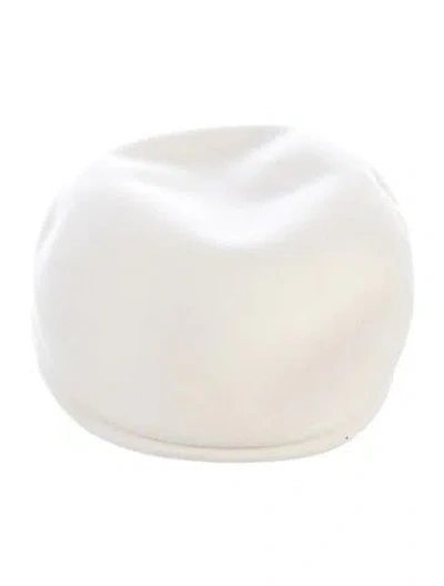 Pre-owned The Row Wool Newsboy Hat In Neutrals