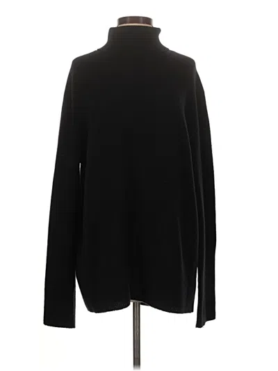 Pre-owned The Row Wool Pullover Sweater In Black