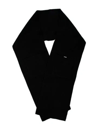 Pre-owned The Row Wool Scarf In Black