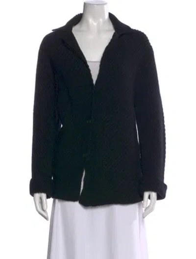 Pre-owned The Row Wool Sweater In Black