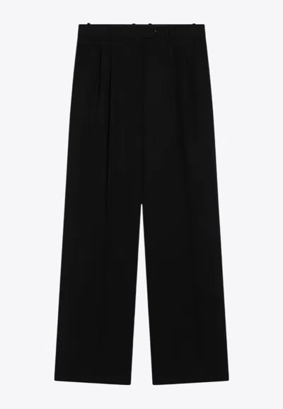 THE ROW WOOL TAILORED PANTS