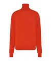 The Row Heva Wool Sweater In Red