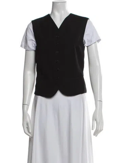 Pre-owned The Row Wool Vest In Grey