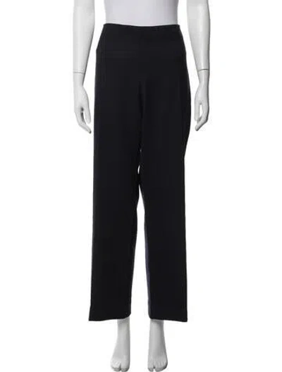 Pre-owned The Row Wool Wide Leg Pants In Blue