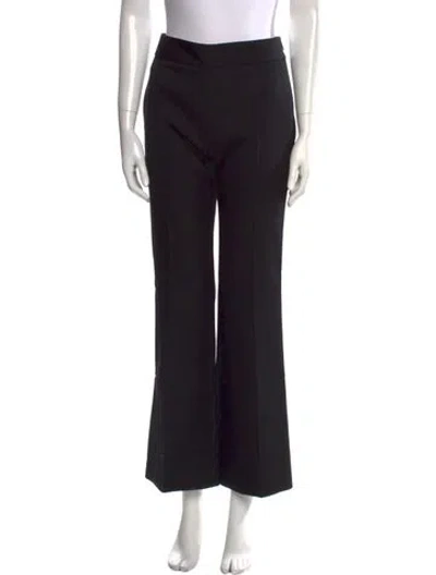 Pre-owned The Row Wool Wide Leg Pants W/ Tags In Black