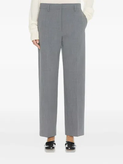THE ROW WOOL ZIP TROUSERS