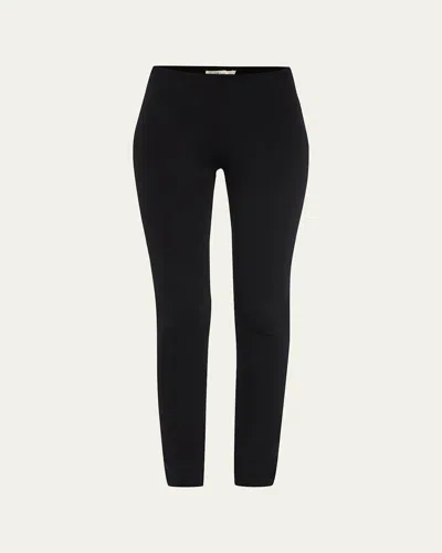 THE ROW WOOLWORTH MID-RISE ANKLE LEGGINGS,PROD162100249